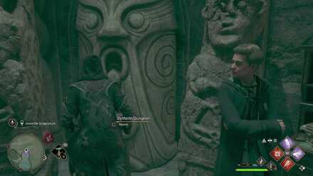 In the Shadow of the Study Slytherin Scriptorium