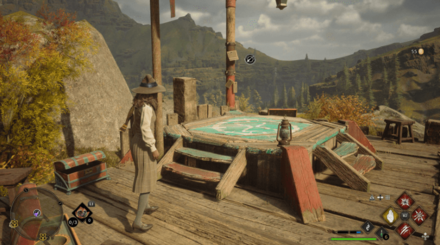 Hogwarts Legacy - Hogwarts Valley Broom Trial World View