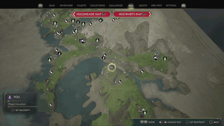 Cragcroftshire Clagmar Coast map