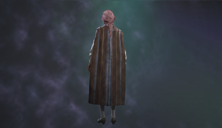 Brushed Wool Cape