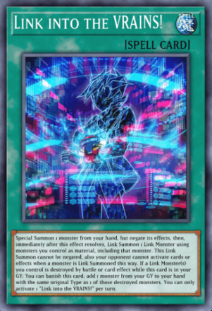 Link into the VRAINS!