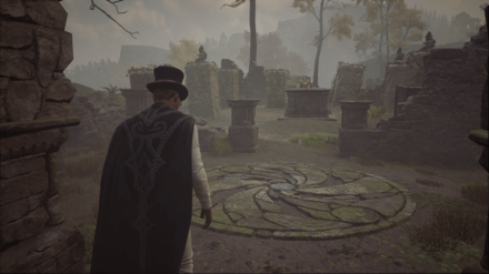 Hogwarts Legacy - North Ford Bog Entrance, Merlin Trial World View