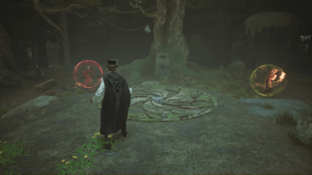 Hogwarts Legacy - East of the West Forbidden Forest Merlin Trial World View