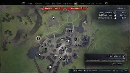 Hogwarts Legacy - Fluxweed location