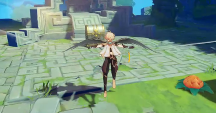 Genshin Impact Fallen Tears, Hidden Tears, and Stolen Tears Quest Guide Walkthrough - Hidden Tears - Enter the Ruins in the Woods