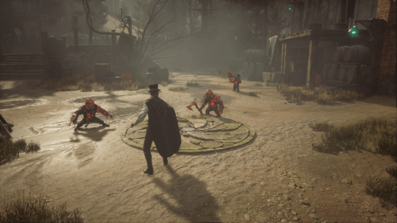 Hogwarts Valley - Hogwarts Valley Goblin Camp Merlin Trial World View