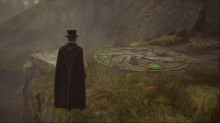 Hogwarts Legacy - Far South of West Hogwarts Valley Merlin Trial World View