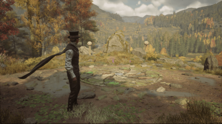 Hogwarts Legacy - West Central Hogwarts Valley Merlin Trial World View