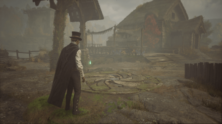 Hogwarts Legacy - Keenbridge Hamlet Merlin Trial World View