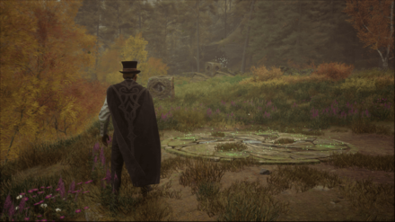 Hogwarts Legacy - Northwest of Keenbridge Merlin Trial World View