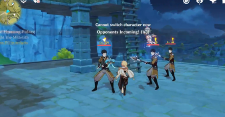 Genshin - The Floating Palace Walkthrough - Fight the Millelith