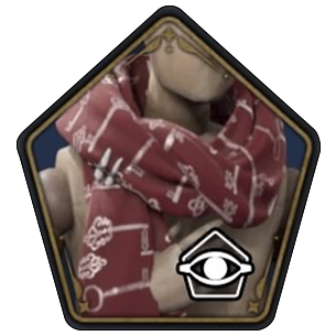 Loosened Crimson Lock Scarf