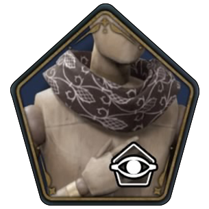 Brown Palmette Scarf