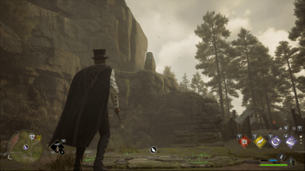 Hogwarts Valley - East of North Ford Bog Merlin Trial - Slab 5