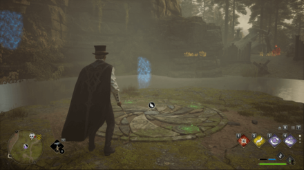 Hogwarts Valley - East of North Ford Bog Merlin Trial - Slab 4