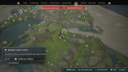 Hogwarts Legacy - Ashwinder Assassin Map Location