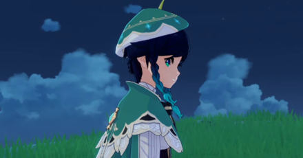 Genshin Impact Reunion With the Dragon Quest Guide Walkthrough - Talk to Venti