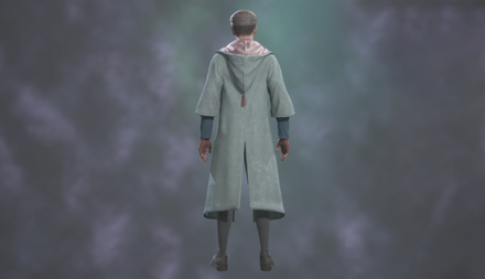 Striking Turquoise Cloak