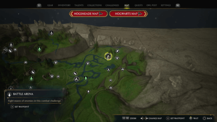 North Ford Bog Battle Arena Map