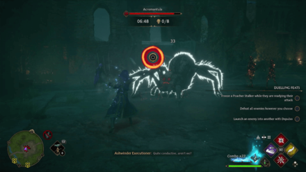 Acromantula In-World Hogwarts Legacy