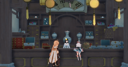 Genshin - Equilibrium Walkthrough - Go to Mingxing Jewerly