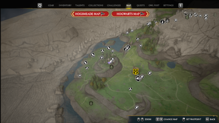 Hogwarts Legacy - Belgruff the Bludgeoner Map Location