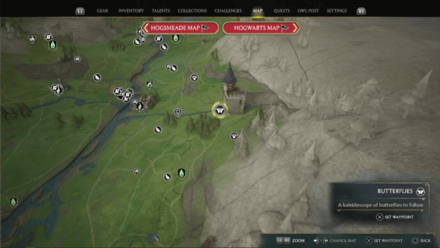 Butterfly Chest 11 Starting Location Map View