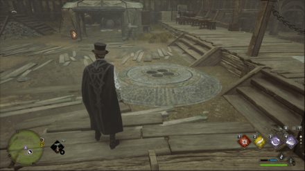 Hogwarts Legacy - Hogwarts Valley Goblin Camp Merlin Trial - Slots 2