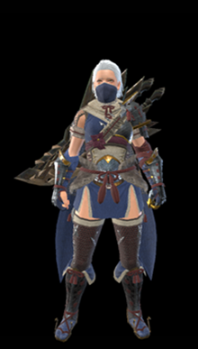 Face Scarf Layered Armor F