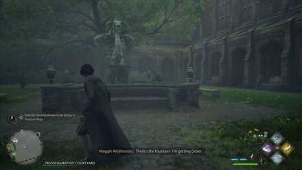 Hogwarts Legacy Cache in the Castle Second Landmark