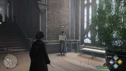 Hogwarts Legacy Cache in the Castle Location