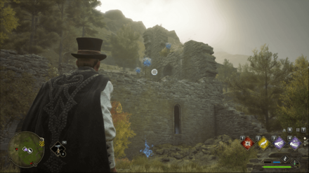 Hogwarts Legacy - Southeast of West Hogwarts Valley Merlin Trial - Balls 2