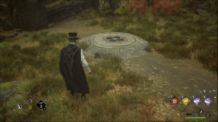 Hogwarts Legacy - Northwest of West Hogwarts Valley Merlin Trial - Slots 1