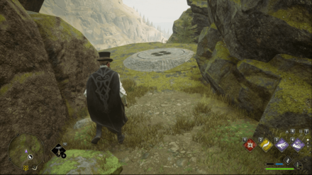 Hogwarts Legacy - Northwest of West Hogwarts Valley Merlin Trial - Slots 3