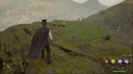 Hogwarts Legacy - Northwest of West Hogwarts Valley Merlin Trial - Balls 3