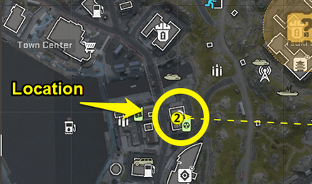 Warzone 2.0 - Lost Room 403 Key Map