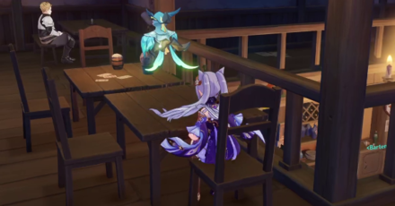 Genshin Impact Bough Keeper Dainsleif Quest Guide Walkthrough - Go to the Second Floor of the Tavern