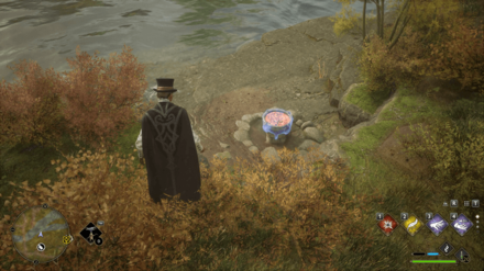 Hogwarts Legacy - South of Central Hogwarts Valley Merlin Trial - Pyre 2