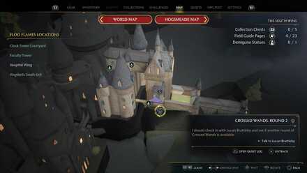 Hogwarts Legacy Crossed Wands Round 2