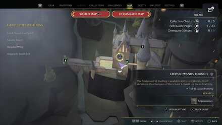 Hogwarts Legacy Crossed Wands Round 3
