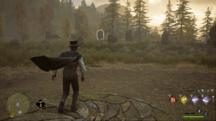 Hogwarts Legacy - Northeast of Keenbridge Merlin Trial - Slab 3