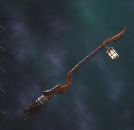 Hogwarts Legacy - Hogwarts House Broom to Show Off Your House Colors