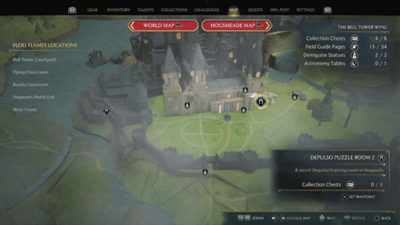 The Bell Tower Wing 2 Map View