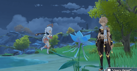 Genshin - Solitary Fragrance Walkthrough - Defeat the Attacking Monsters