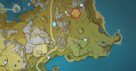 Genshin - Solitary Fragrance Walkthrough -Head to the Location Marked on Paper
