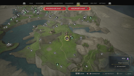 Clagmar Coast, Clagmar Castle Map View