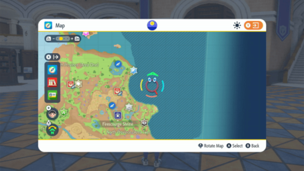 Pokemon Scarlet and Violet (SV) - Inaccessible Area