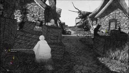 Hogwarts Legacy - make your way through the town 2