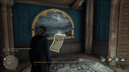 Astronomy Wing Charms Classroom stairs