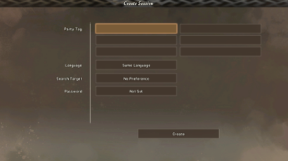 Wild Hearts - Create Session